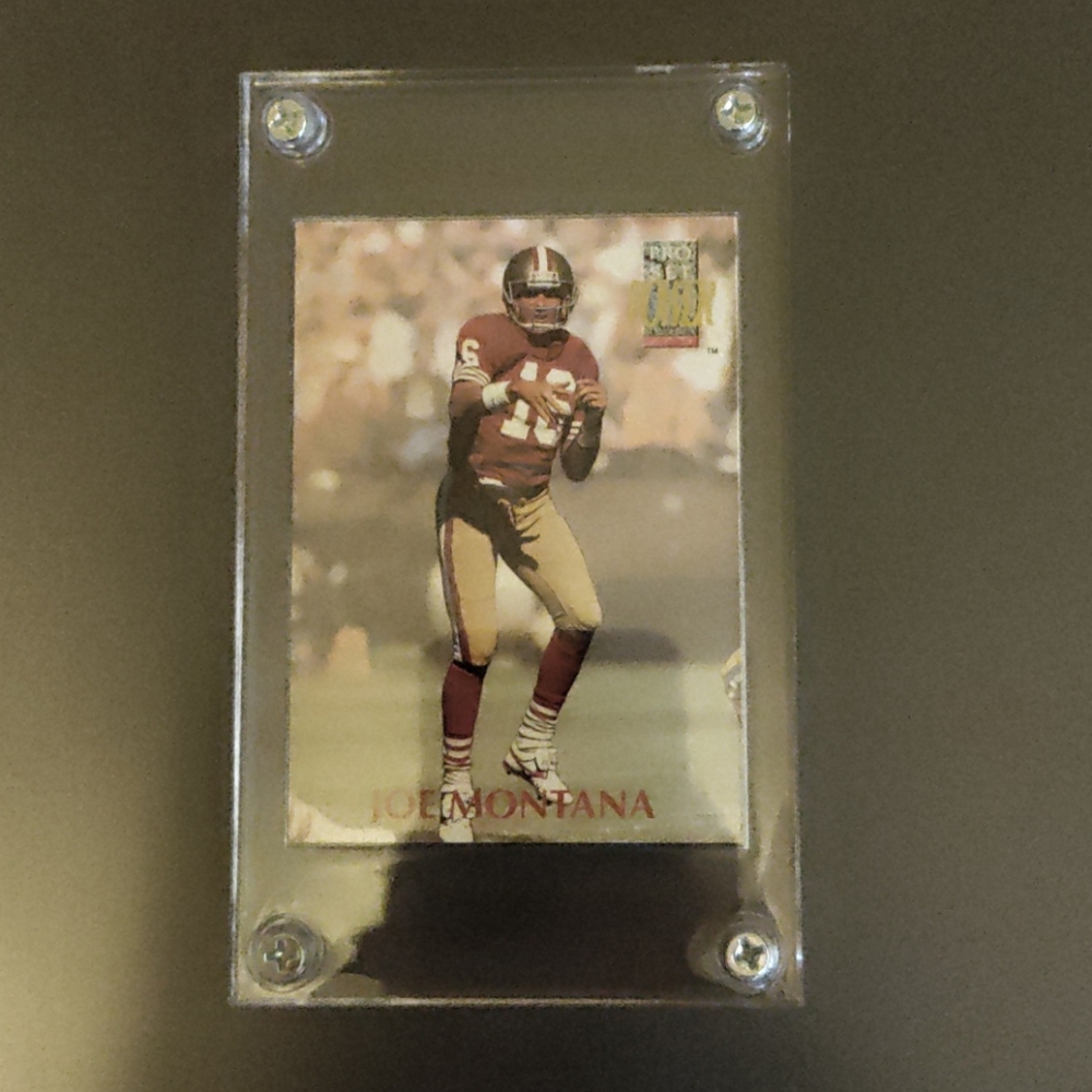 Official 1992 Pro Set Joe Montana